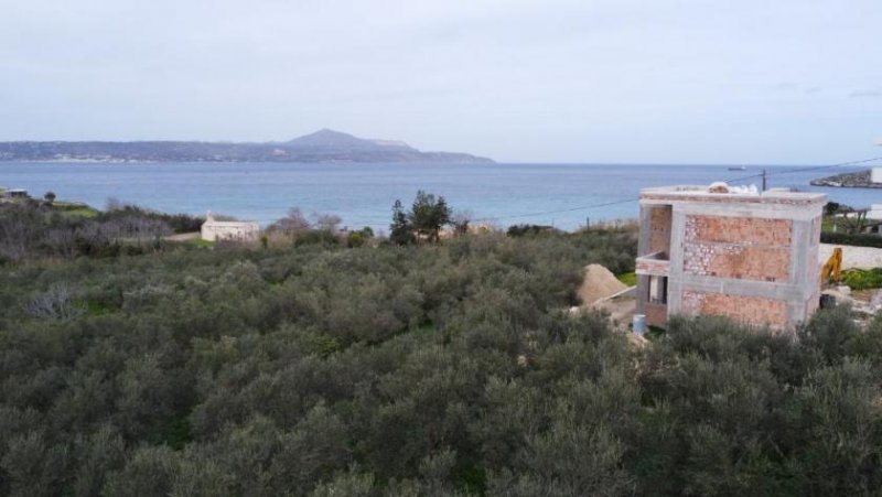 Kera bei Kalyves Kreta, Kera bei Kalyves: Villa mit Panoramablick aufs Meer, nur wenige Schritte vom Strand entfernt, zu verkaufen Haus kaufen